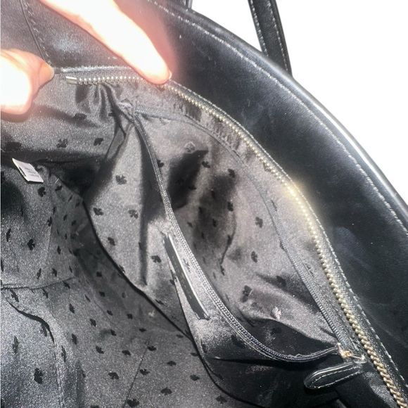 Kate Spade New York Marlee Black Tote with Pink Butterfly Accent - Picture 9 of 17